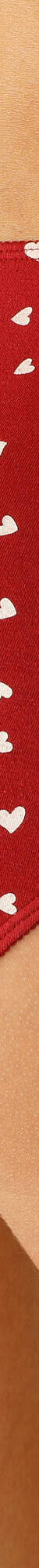 Culotte coton forme maxi imprimé  motifs «coeurs» assortis – Lot de 4 (rouge) Culotte coton forme maxi imprimé  motifs «coeurs» assortis – Lot de 4 (rouge)
